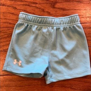Teal Under Armour shorts 12 mo NWOT